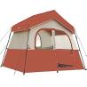 Buy cheap HIKERGARDEN 6 Person Camping Tent - Portable Easy Set Up Family Tent for Camp, Windproof Fabric Cabin Tent Outdoor from wholesalers