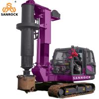 Buy cheap Small Rotary Drilling Rig Equipment Hydraulic Borehole Pile Machine Rotary product