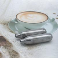 Buy cheap Nitrogen Disposable Cream Whipper Charger 35g Food Grade Silver Gray product