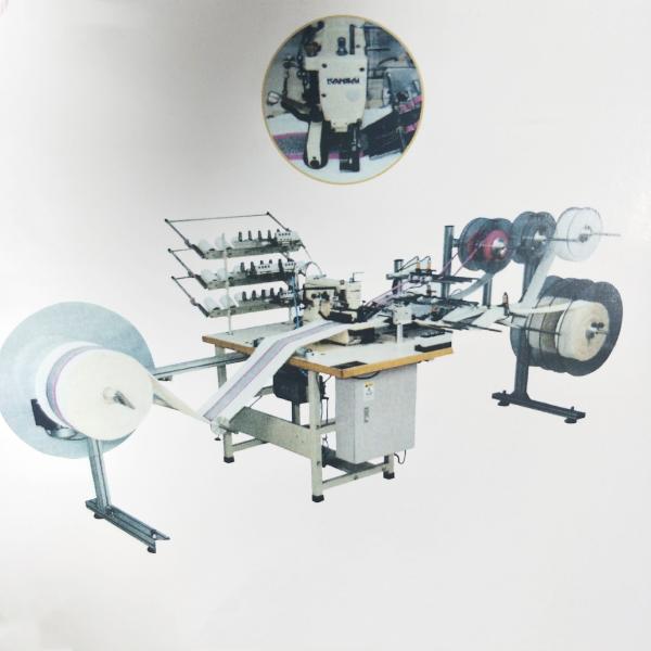 Buy cheap Automatic Industrial Sewing Machine , Wire Breaking Protection Side Sewing Machine from wholesalers