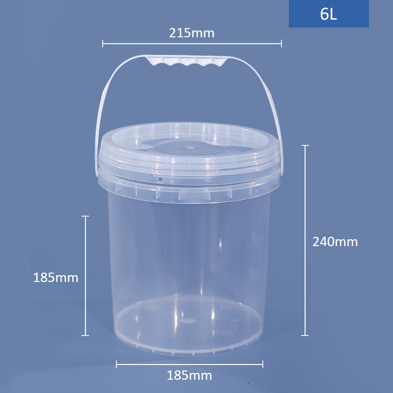 Ice Beer Champagne Drink Round Plastic Bucket Pail Customized Paint