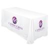 Buy cheap Oxford Fabric Trade Show Tablecloth Fire Resistance PU Coating Throw Style from wholesalers