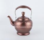 Buy cheap 1L.1.5L,2L New arrival stainless steel coffee kettle stovetop tea pot with strainer bronze color coffee pot from wholesalers