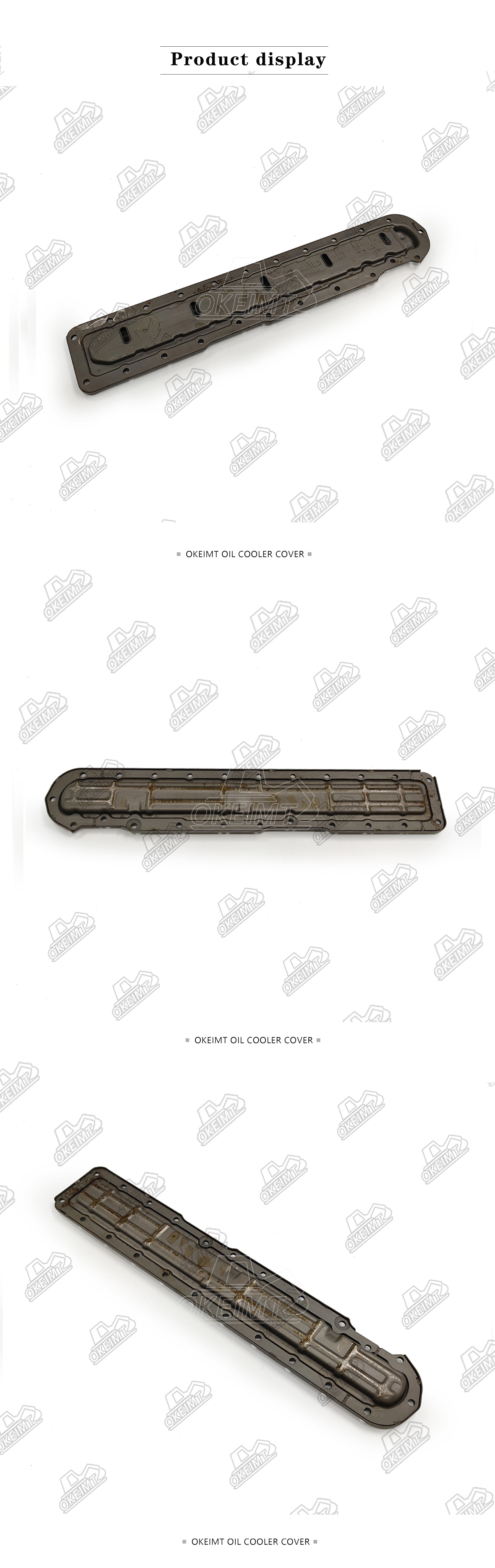 11207-1040 Water Gallery Side Cover For Hino Engine EH700