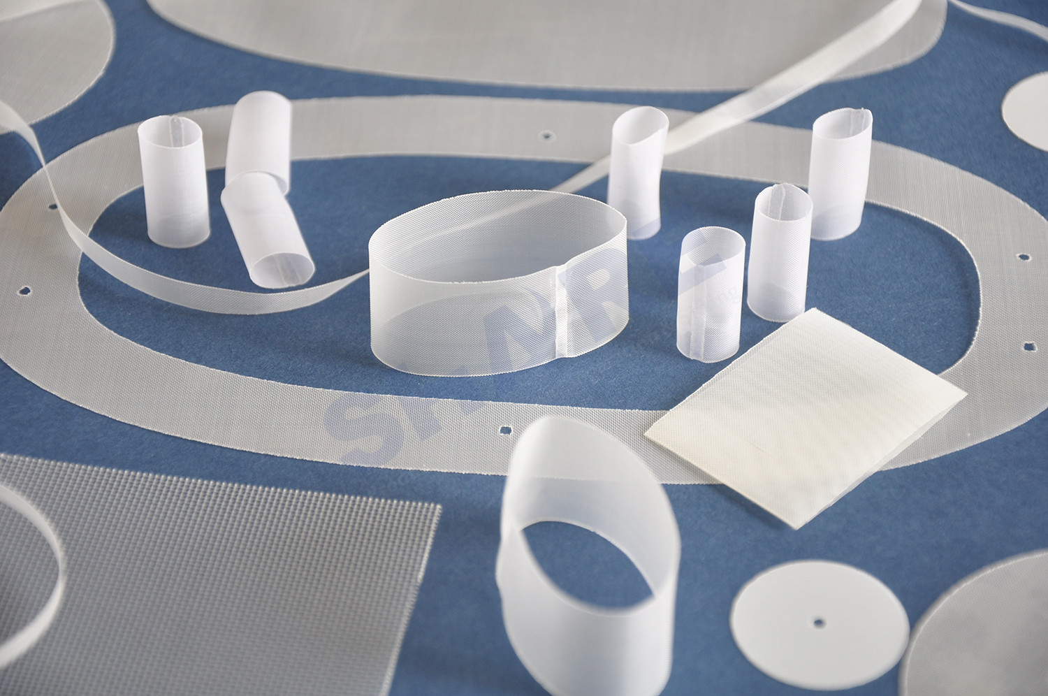 High Precision Laser Cut Filter Mesh Disc Pieces For Insert Molding