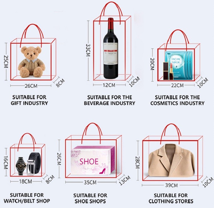 Euro Tote Embossed Features Durable Rope Handles And Ribbed Textured Cardboard Paper Bag