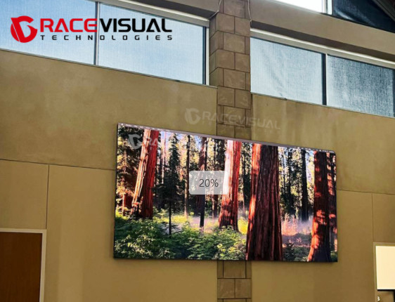 BUD Pro LED Display – Fixed Wall Mount, HUB-Ready for Seamless Multi-Panel Setup HUB Connection 7680HZ For Retail Stores, Corporate Meeting Rooms And