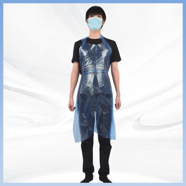 Buy cheap Kitchen Disposable CPE Aprons Antistatic Wear Resistant from wholesalers