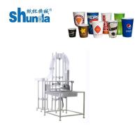 Buy cheap Professional Cup Collector Working Together With Paper Cup Making Machine product