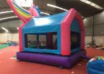 Safety Unicorn Adult Size Bounce House Girl Modeling Ground Stakes Pack