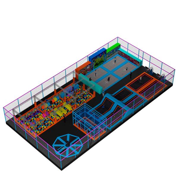 Buy cheap Galvanized Steel Pipes Soft Indoor Playground Wood Innermost Jumping Castle from wholesalers