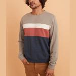 Custom Embroidered Blank Oversized Sweatshirts Crewneck For Spring