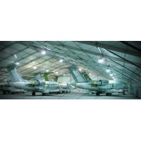 Buy cheap Aluminum Frame Aircraft Hangar Tent Temporary With PVC Roof / Lifting Door product