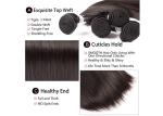 Natural Black Malaysian Hair Extensions 10-30 Inch Malaysian Natural Straight
