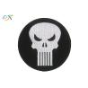 Buy cheap 100% Rayon Thread Custom Motorcycle Patches Red Black White Color For Leather Vest from wholesalers