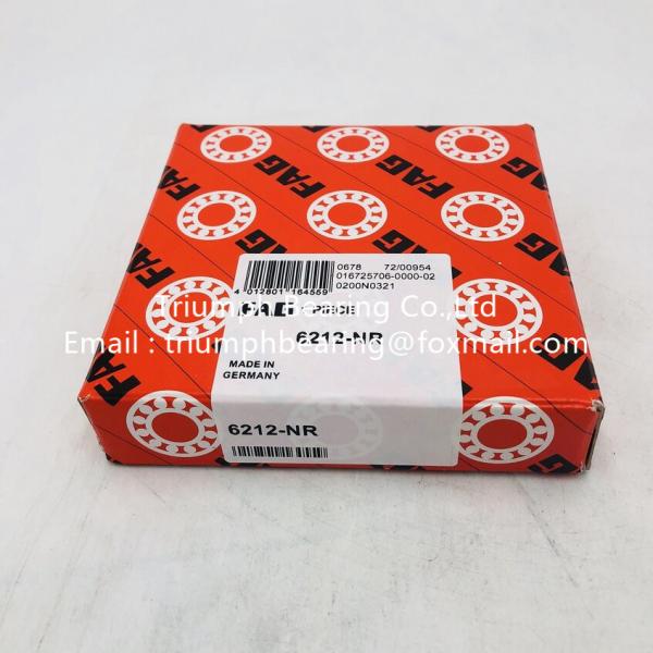 Buy cheap FAG Deep Groove Ball Bearings 6212-NR from wholesalers
