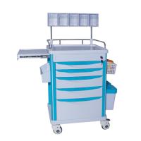 Buy cheap Multi Layer Raised Edge Hospital Emergency Trolley product