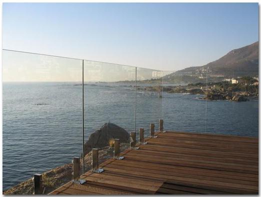 Buy cheap 1000 x 1170 MM Laminated Railing Glass For Deck AS2208 Standard from wholesalers