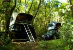 Outdoor Adventure Car Roof Camper Tent , 2 Person Aluminium Roof Top Tent