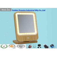 Buy cheap DC5V 5W Bamboo Electronics Touch Screen Makeup Mirror With Light product