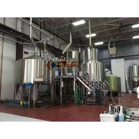 Buy cheap 3 Vessel Craft Beer Making Equipment Steam Heating 15bbl Brewhouse System product