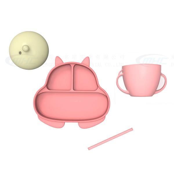 Buy cheap Customizable Animal Squirrel Silicone Feeding Set for Children 6 Months and Older from wholesalers