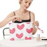 Waterproof Large Capacity Travel Cosmetic Bag Zipper Pouch For Women
