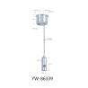 Buy cheap Suspended Wire Lighting Kit With Lobster Gripper Hook YW86335 from wholesalers