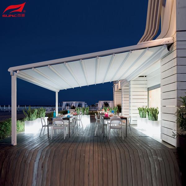 Buy cheap Wall-Mounted Or Freestanding The Choice Is Yours With Retractable Roof Pergola from wholesalers