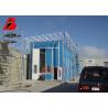 Buy cheap Truck Bus Outside Diesel Burner Heated Paint Booth With Lift Platform from wholesalers