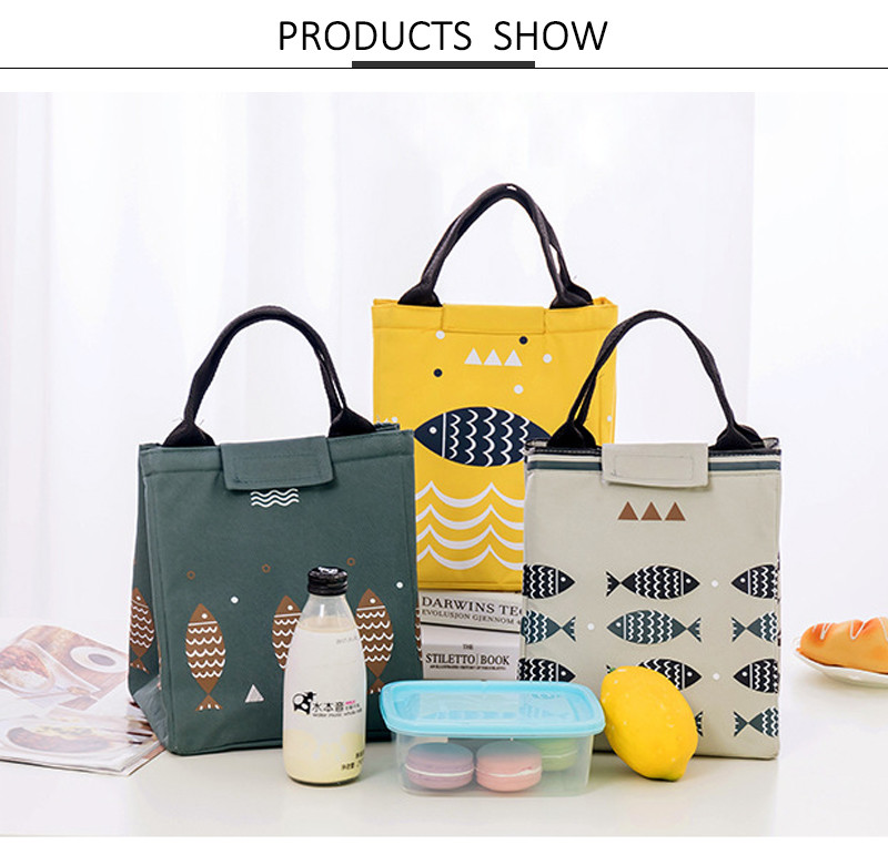 Rubber Logo L19*D18cm Insulated Lunch Cooler Bags