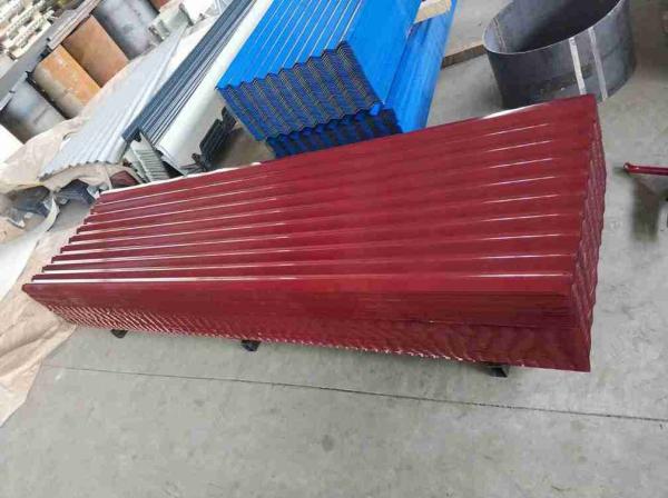 Buy cheap Color Coated Corrugated Metal Siding Panels / Corrugated Steel Roof Sheets from wholesalers
