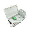 Buy cheap Anti Theft FTTH Optical Fiber Distribution Box White PC ABS Outdoor Durable Strong from wholesalers