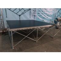 Buy cheap Aluminum Folding Movable Stage Platform with 18mm thickness Anti-slip Plywood product