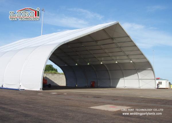 Buy cheap Metal Frame Tents For Exhibiton 35m Width Fire Retardant TFS Tent With White PVC Fabric from wholesalers