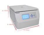 CenLee6R 6000r/Min LCD Display Low speed Clinical Benchtop Centrifuge Refrigerat