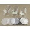 Buy cheap PE Lid Round Clear PET Jar Customized Printing For Dry Food / Powder Packaging from wholesalers