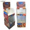 Buy cheap 2-Tired Blue Cardboard Custom Counter Display Boxes for Retail Store from wholesalers