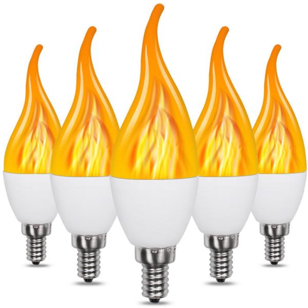 Buy cheap E14 Outdoor Courtyard Led Flame Light Bulb 1500k 2w Fire Looking Light Bulbs from wholesalers