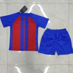 Blue Red Children'S Soccer Uniform Soccer Jersey Personalized Name