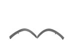 Toyota Highlander Car Wheel Eyebrow Arch Plastic For Fender Protection