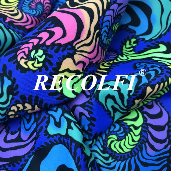 Buy cheap Yoga Wear Digital Printed Fabric Diamond Colorfastness Sea Water from wholesalers