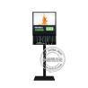Buy cheap 21.5inch android wifi black color charging advertising kiosk with charging mobile phone wire for airport from wholesalers