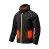Buy cheap Windproof Electric Heated Jacket S-3XL Men Hooded Jacket from wholesalers