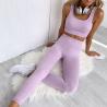 Buy cheap Eco Friendly Workout Clothes Women Sports Bra and Leggings Set Gym Clothing Athletic Yoga Set from wholesalers