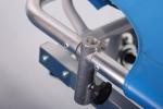 Aluminum alloy material can lift hospital emergency stretcher car