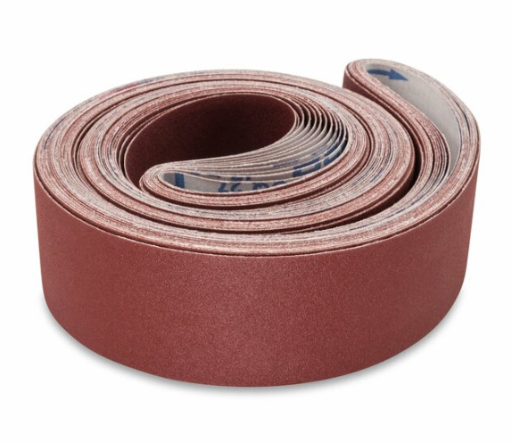 Aluminum Oxide Flexible Blending Cloth Abrasive Sanding Belt For Furniture Soft Metal