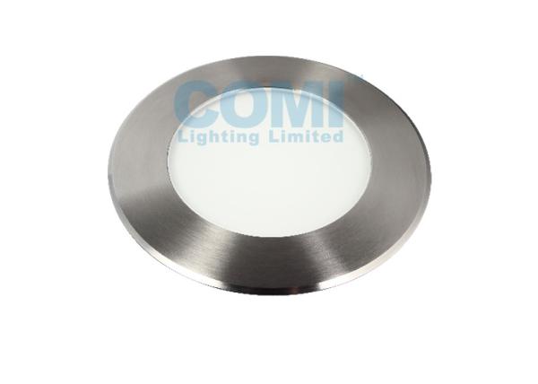 24V 110V 220V 3W Soft Beam LED Inground Light Dia 173mm With External or