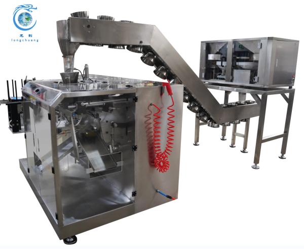 Buy cheap ISO9001 Zipper Pouch Powder Packing Machine Doypack Automatic Weight Packing Machine from wholesalers