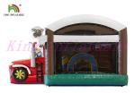 Attractive Farm Theme PVC Blow Up Bouncy Tractor / Childrens Bouncy Castle